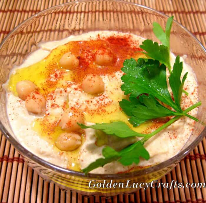 Hummus recipe, easy, homemade hummus, traditional Middle Eastern recipe