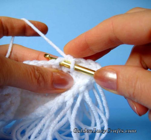 How to crochet loop stitch