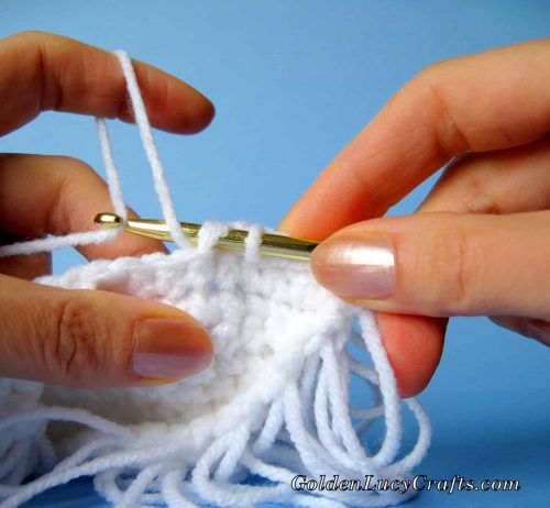How to crochet loop stitch