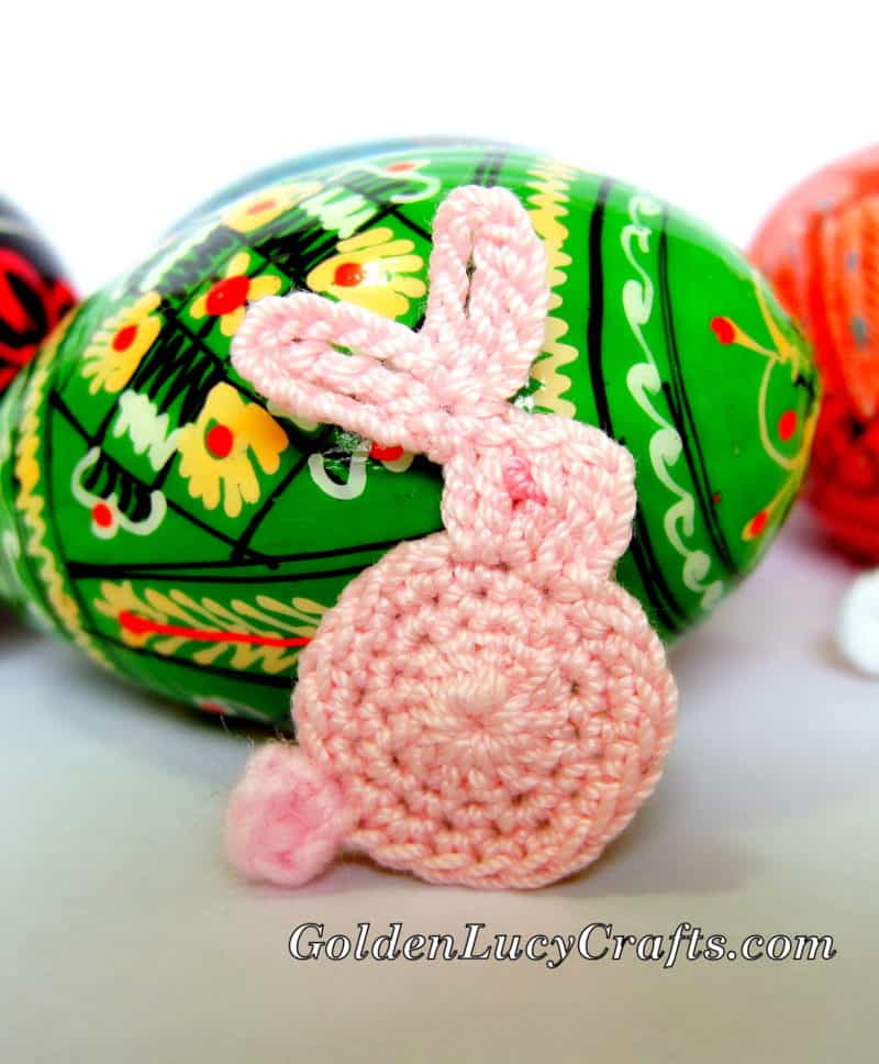 Easter Bunny Appliqué Crochet Pattern