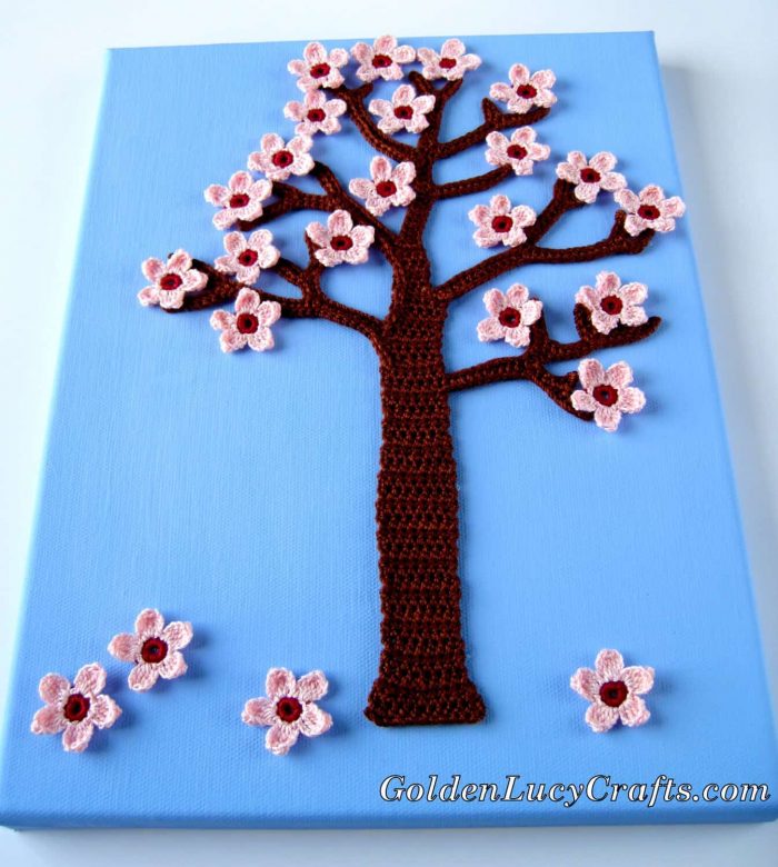 Crochet Wall Art – Spring