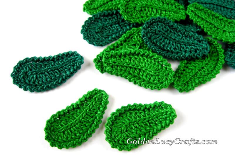 Crochet Leaf – Irish Lace Motif