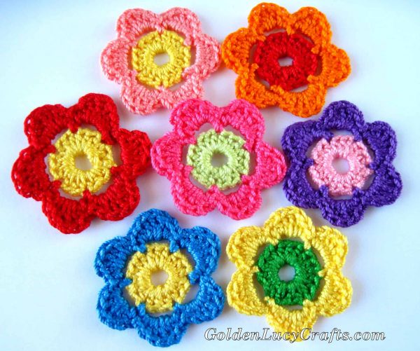 Easy Crochet Flowers