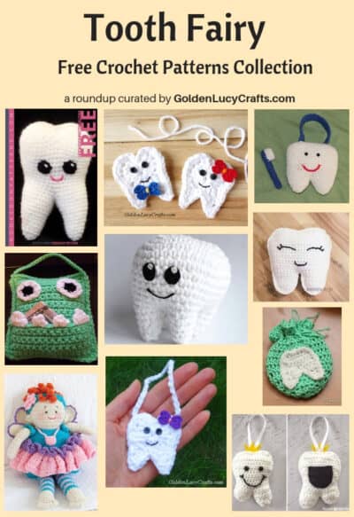 Tooth fairy free crochet patterns roundup