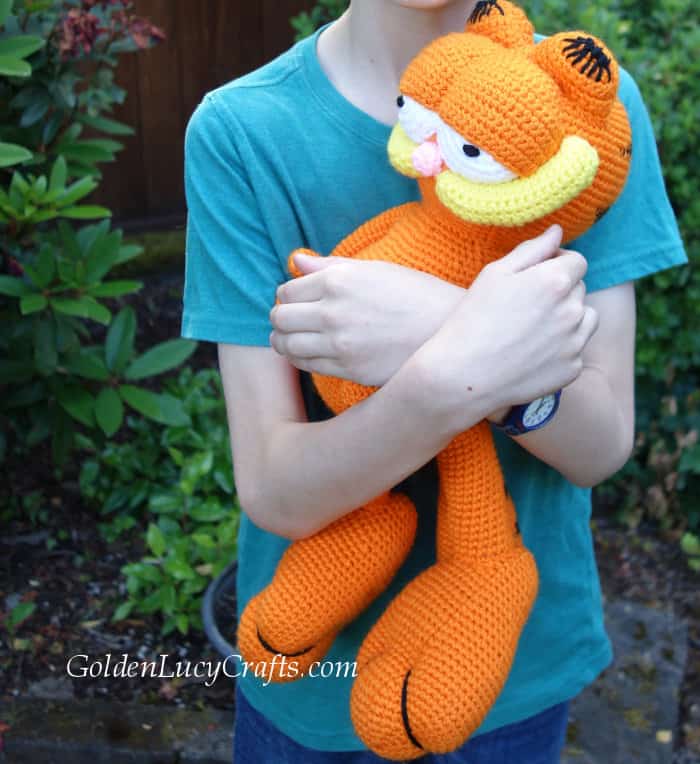 Garfield crochet pattern