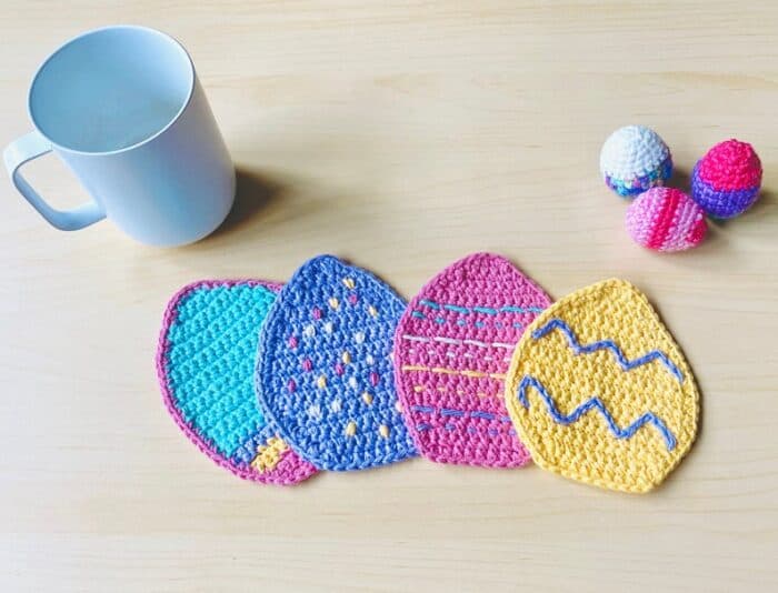 Crochet Easter Egg Pattern Collection GoldenLucyCrafts