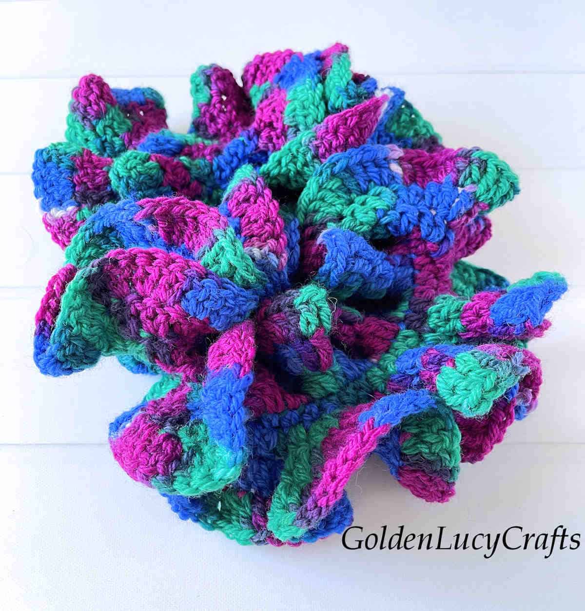 Colorful hyperbolic coral.